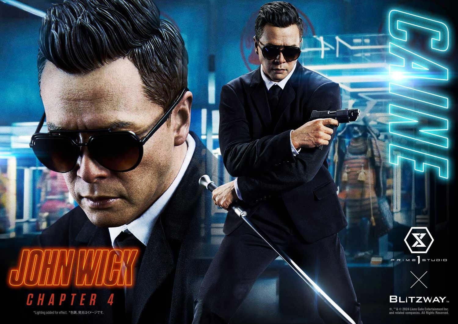John Wick: Chapter 4 - Caine - Premium Masterline (PMJWK-02) - 1/4 (Blitzway, Prime 1 Studio) photo 10