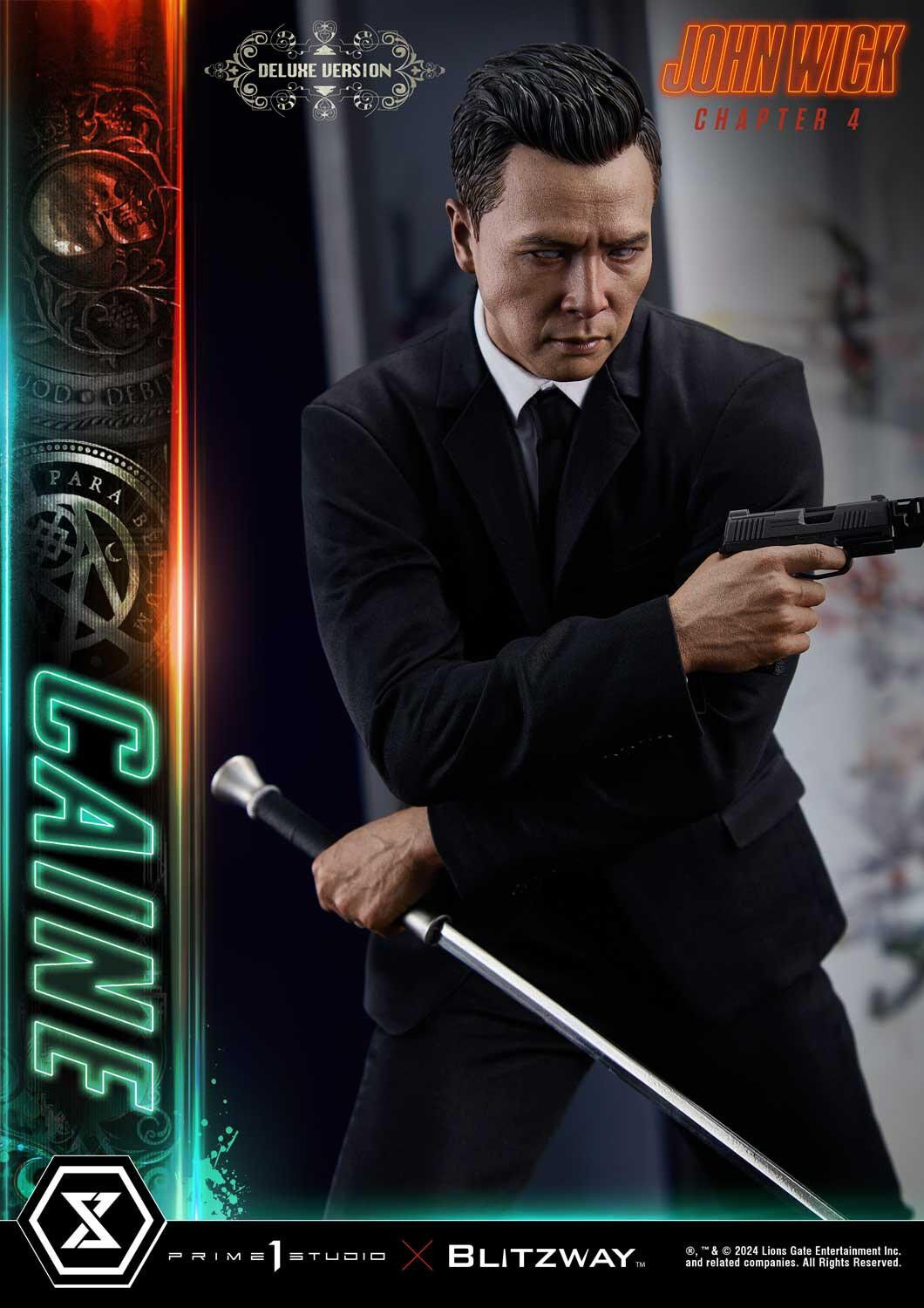 John Wick: Chapter 4 - Caine - Premium Masterline (PMJWK-02DXS) - 1/4 - DX Bonus Version (Blitzway, Prime 1 Studio) photo 4