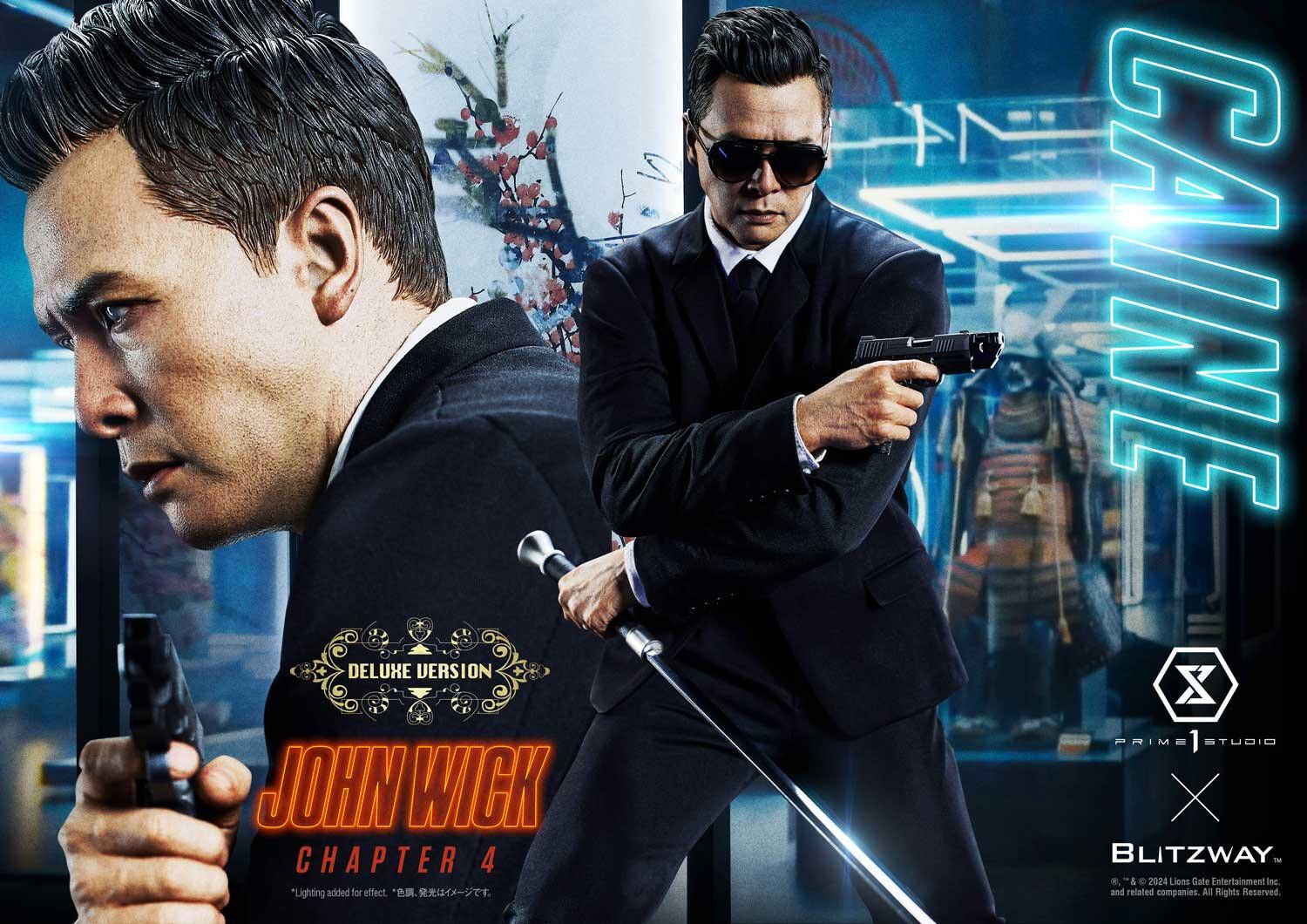 John Wick: Chapter 4 - Caine - Premium Masterline (PMJWK-02DXS) - 1/4 - DX Bonus Version (Blitzway, Prime 1 Studio) photo 6