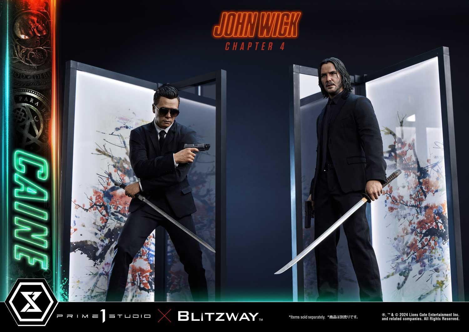 John Wick: Chapter 4 - Caine - Premium Masterline (PMJWK-02DXS) - 1/4 - DX Bonus Version (Blitzway, Prime 1 Studio) photo 8