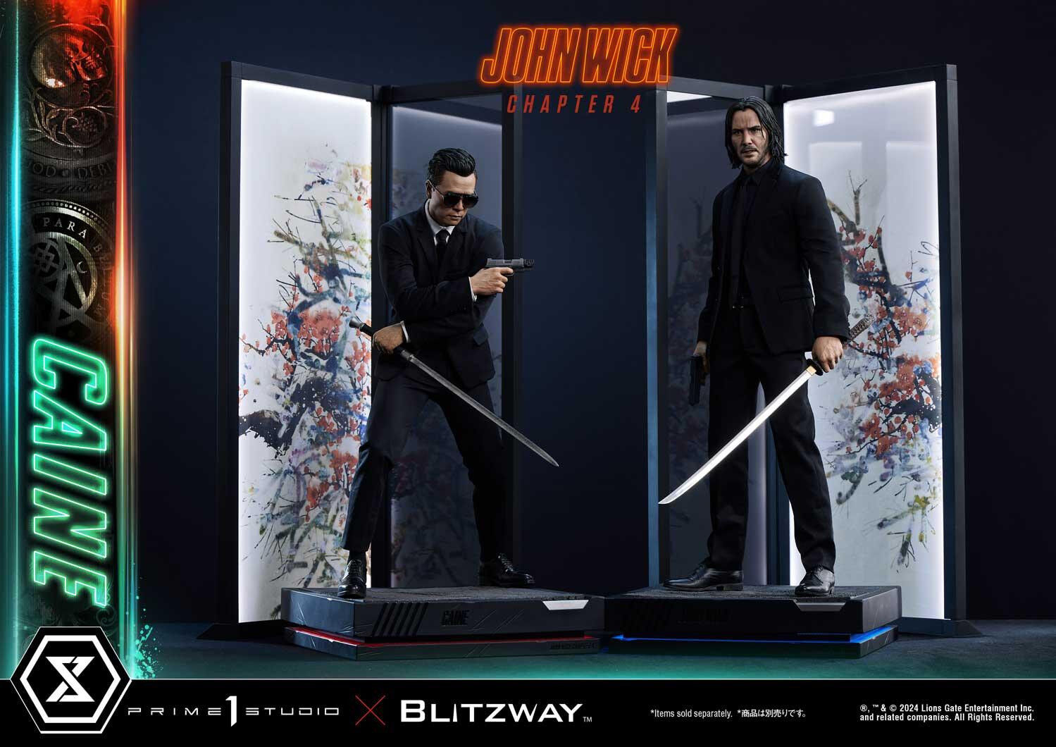 John Wick: Chapter 4 - Caine - Premium Masterline (PMJWK-02DXS) - 1/4 - DX Bonus Version (Blitzway, Prime 1 Studio) photo 9