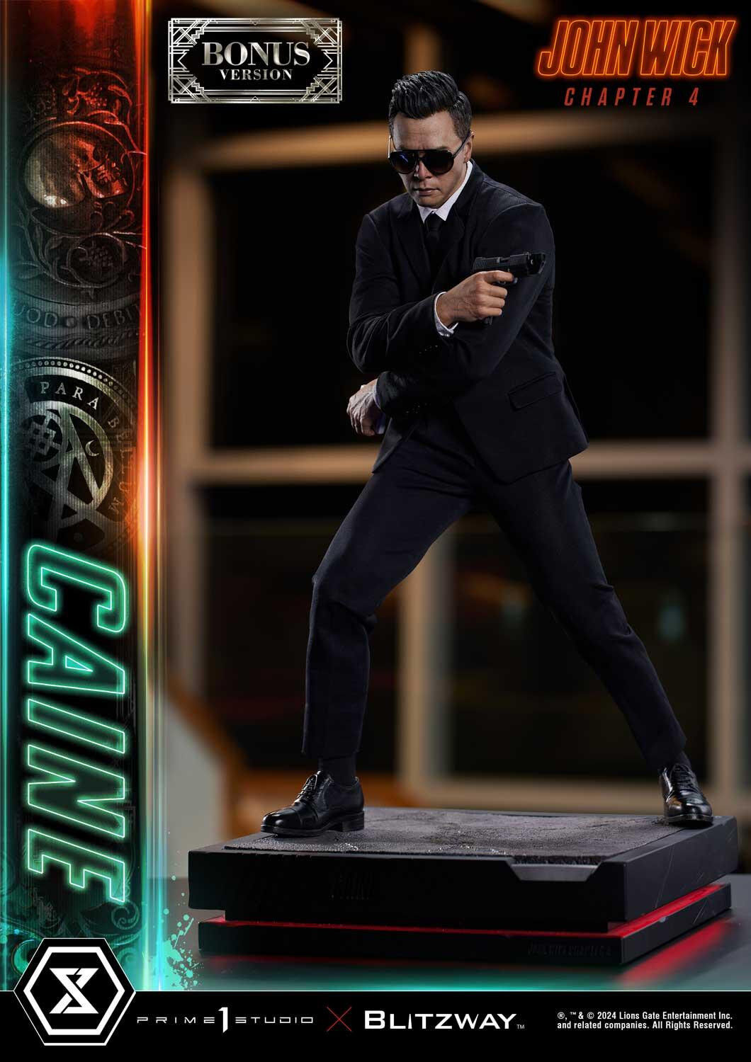 John Wick: Chapter 4 - Caine - Premium Masterline (PMJWK-02DXS) - 1/4 - DX Bonus Version (Blitzway, Prime 1 Studio) photo 23