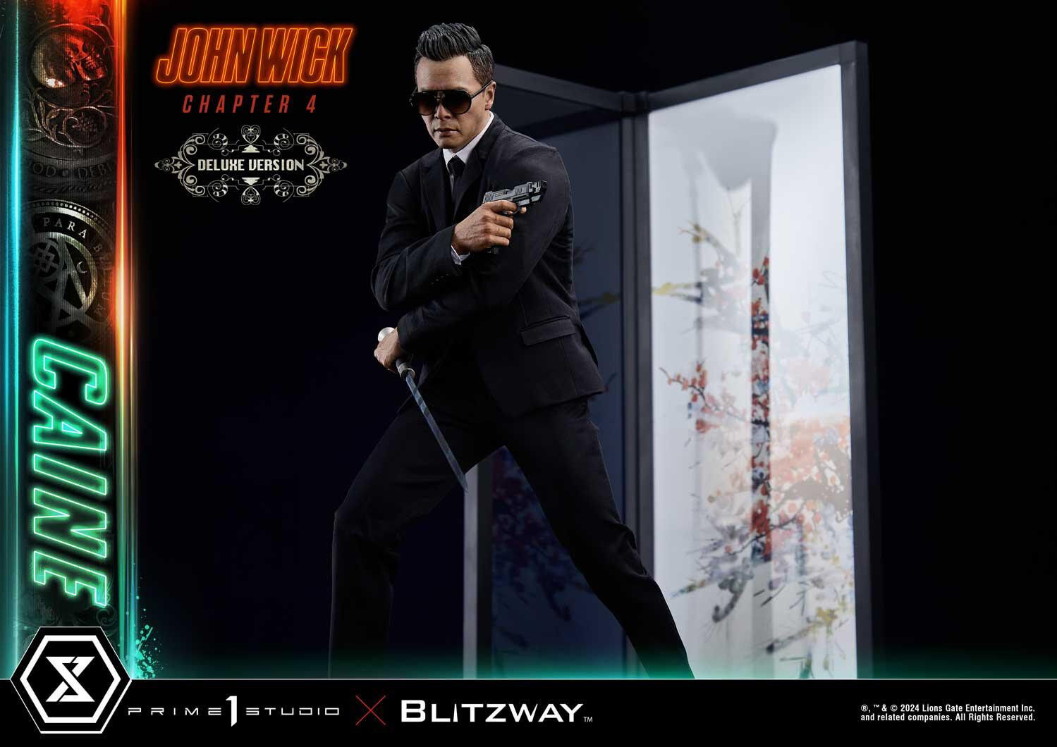 John Wick: Chapter 4 - Caine - Premium Masterline (PMJWK-02DXS) - 1/4 - DX Bonus Version (Blitzway, Prime 1 Studio) photo 30