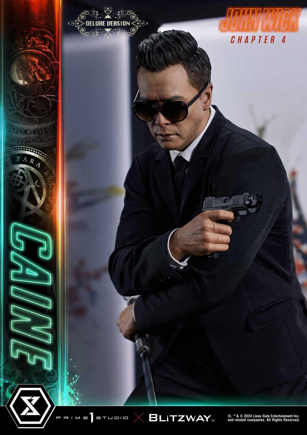 John Wick: Chapter 4 - Caine - Premium Masterline (PMJWK-02DXS) - 1/4 - DX Bonus Version (Blitzway, Prime 1 Studio) photo 33