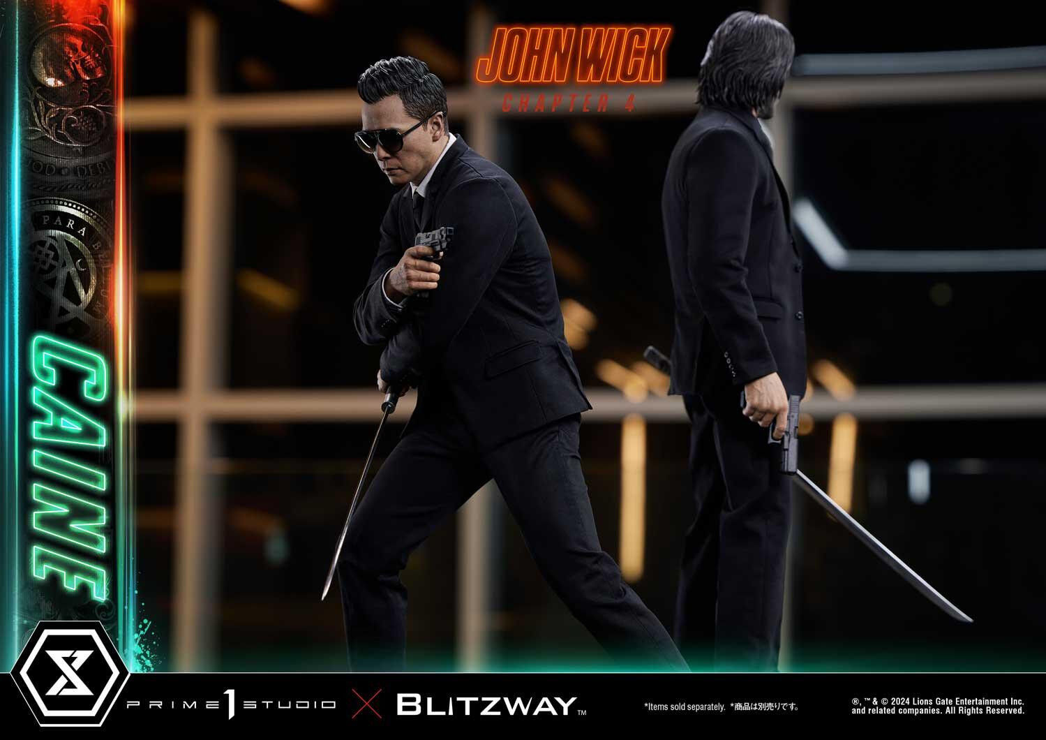 John Wick: Chapter 4 - Caine - Premium Masterline (PMJWK-02DXS) - 1/4 - DX Bonus Version (Blitzway, Prime 1 Studio) photo 40