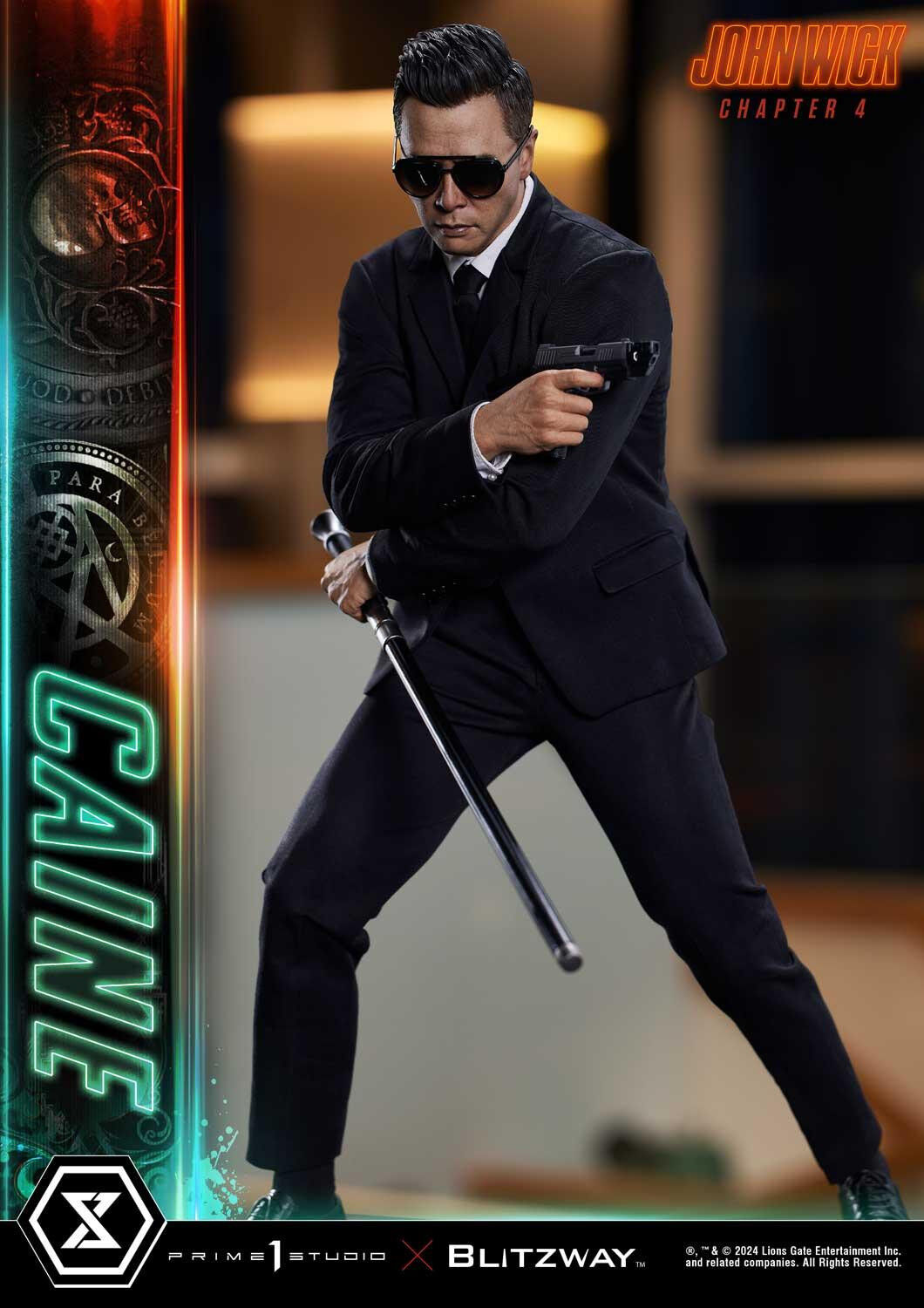 John Wick: Chapter 4 - Caine - Premium Masterline (PMJWK-02DXS) - 1/4 - DX Bonus Version (Blitzway, Prime 1 Studio) photo 43