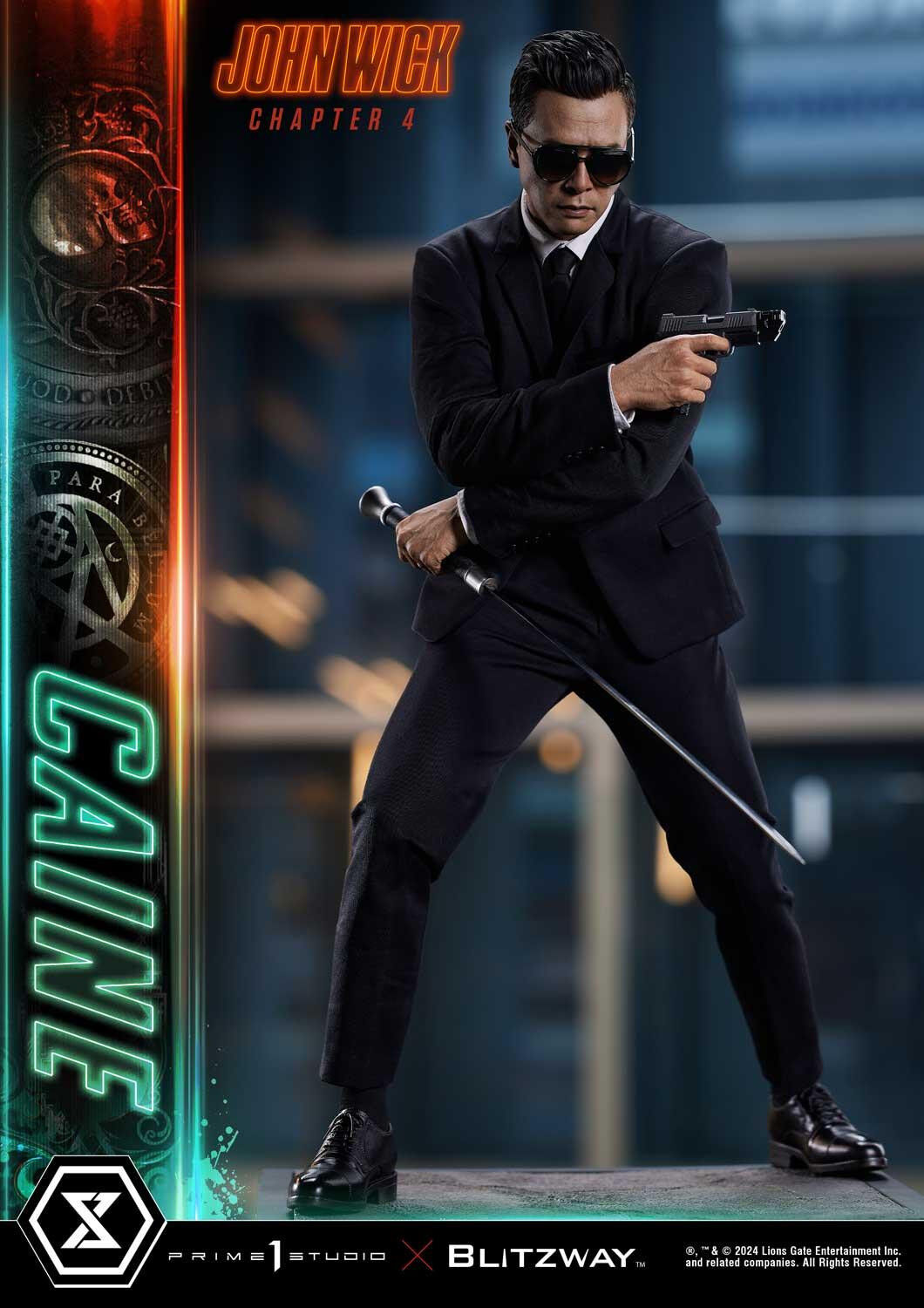 John Wick: Chapter 4 - Caine - Premium Masterline (PMJWK-02DXS) - 1/4 - DX Bonus Version (Blitzway, Prime 1 Studio) photo 47