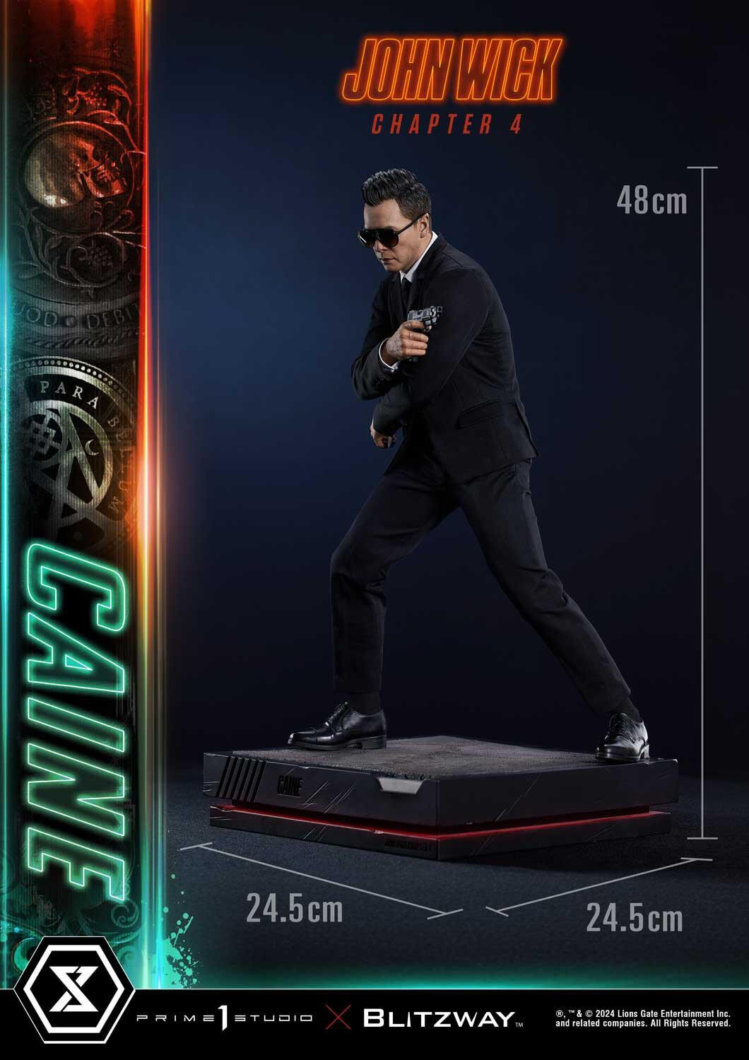 John Wick: Chapter 4 - Caine - Premium Masterline (PMJWK-02DXS) - 1/4 - DX Bonus Version (Blitzway, Prime 1 Studio) photo 48