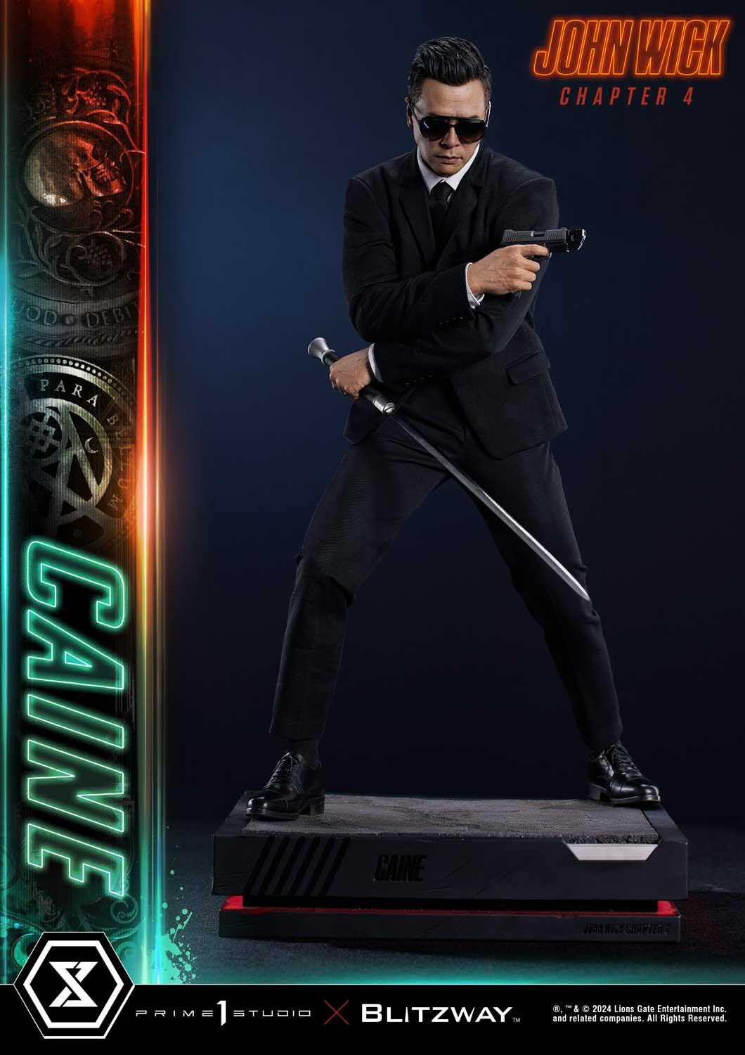 John Wick: Chapter 4 - Caine - Premium Masterline (PMJWK-02DXS) - 1/4 - DX Bonus Version (Blitzway, Prime 1 Studio) photo 49