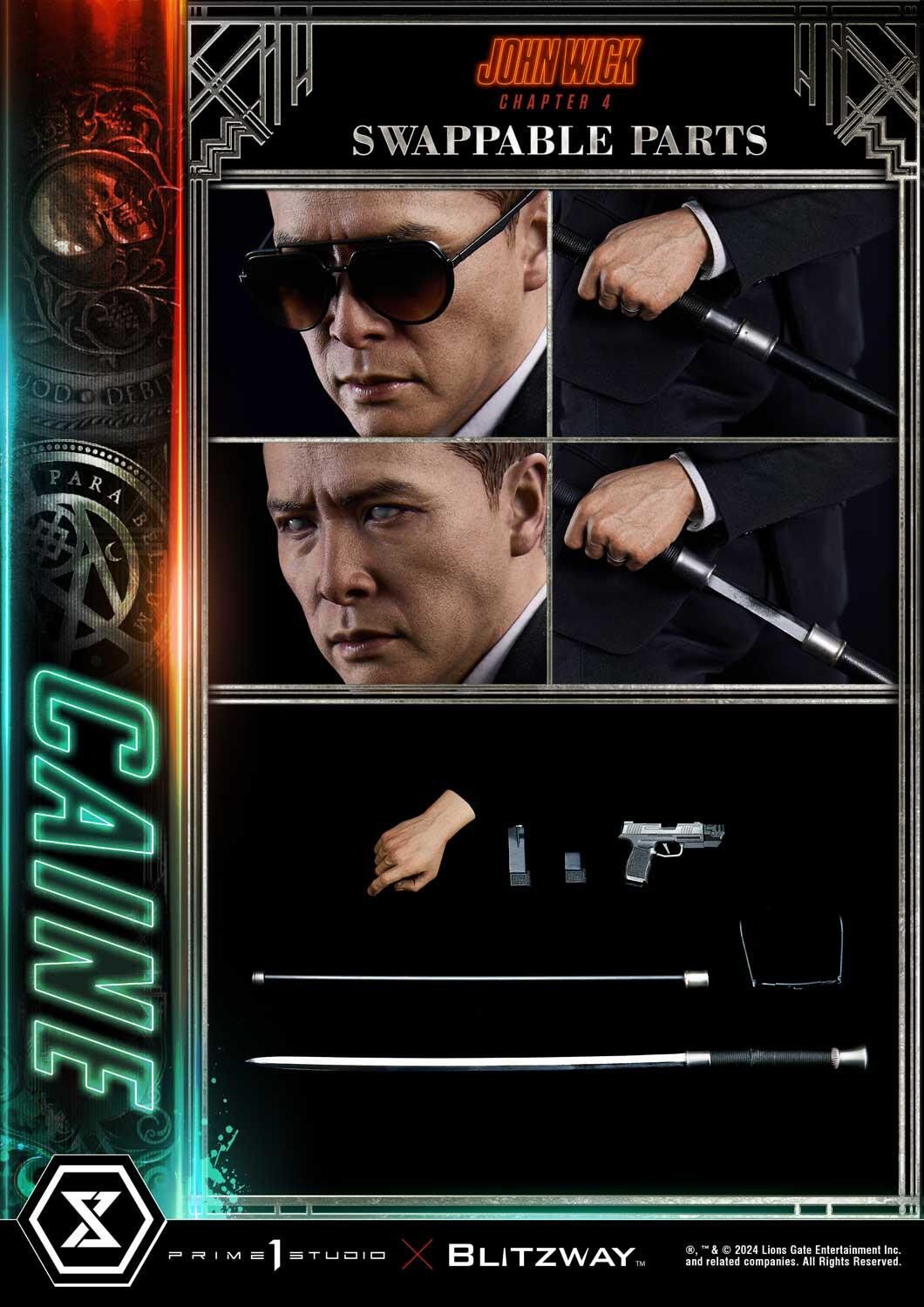 John Wick: Chapter 4 - Caine - Premium Masterline (PMJWK-02DXS) - 1/4 - DX Bonus Version (Blitzway, Prime 1 Studio) photo 50
