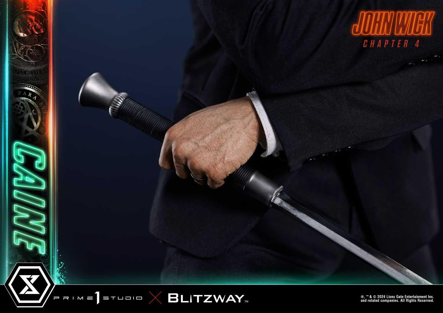 John Wick: Chapter 4 - Caine - Premium Masterline (PMJWK-02DXS) - 1/4 - DX Bonus Version (Blitzway, Prime 1 Studio) photo 55