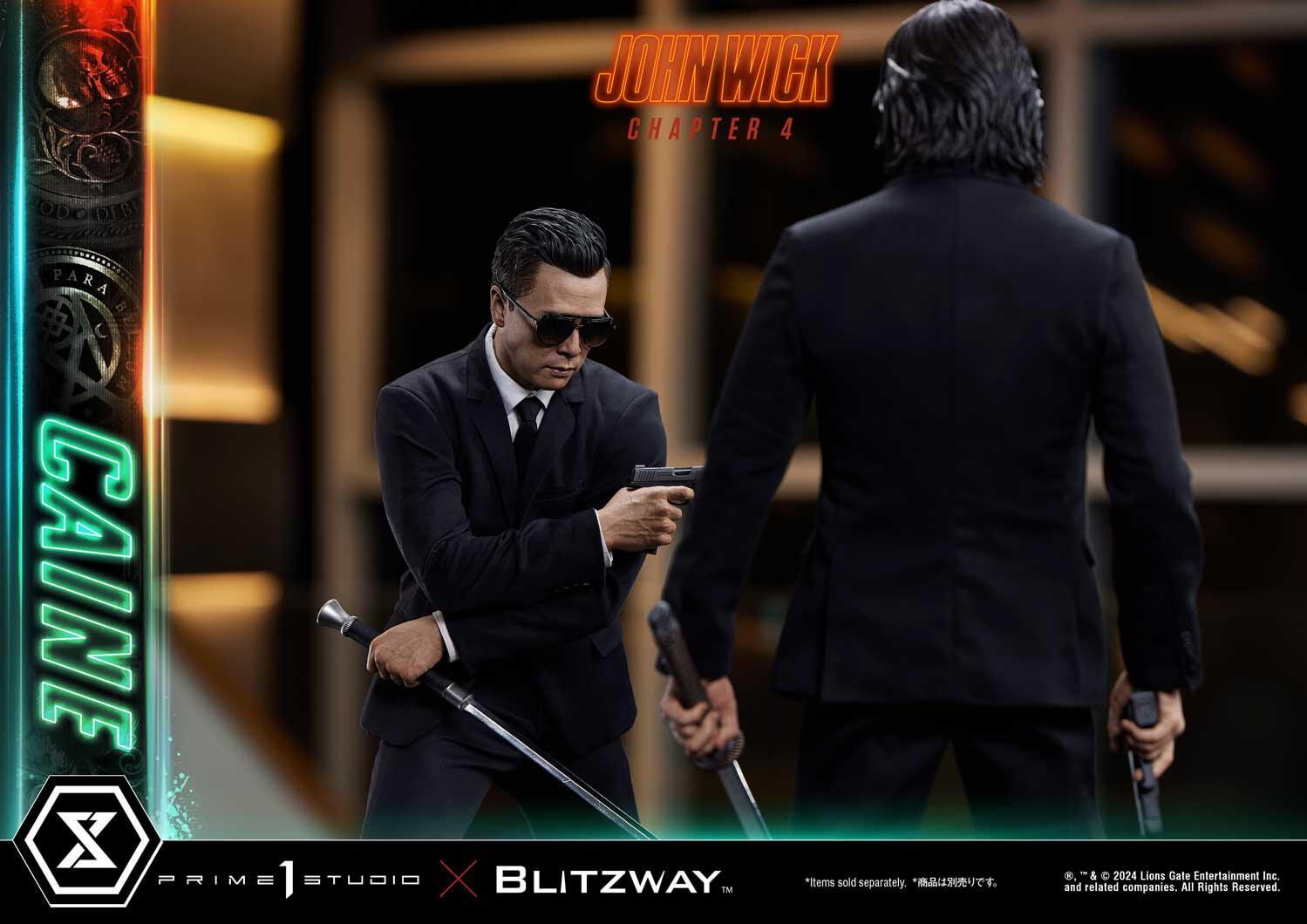 John Wick: Chapter 4 - Caine - Premium Masterline (PMJWK-02DXS) - 1/4 - DX Bonus Version (Blitzway, Prime 1 Studio) photo 59