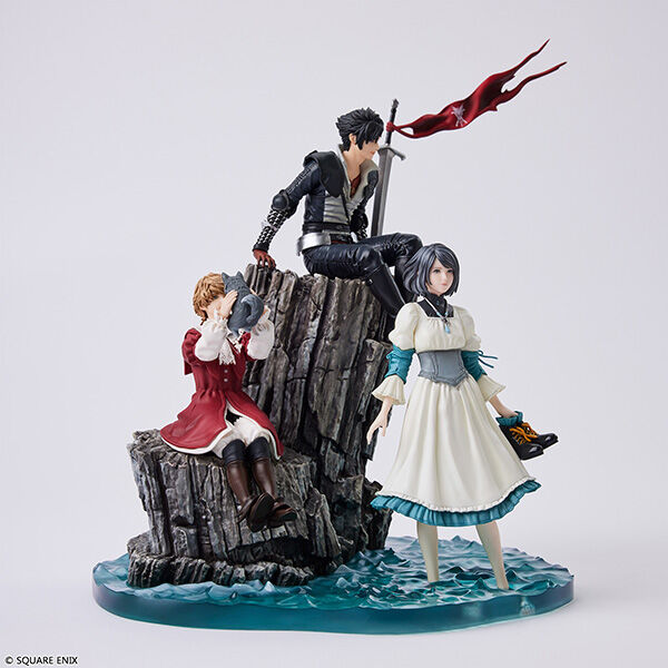 Final Fantasy XVI - Clive Rosfield - Jill Warrick - Joshua Rosfield - Torgal - Form-Ism Scene  (Nostalgia) (Square Enix) photo 3