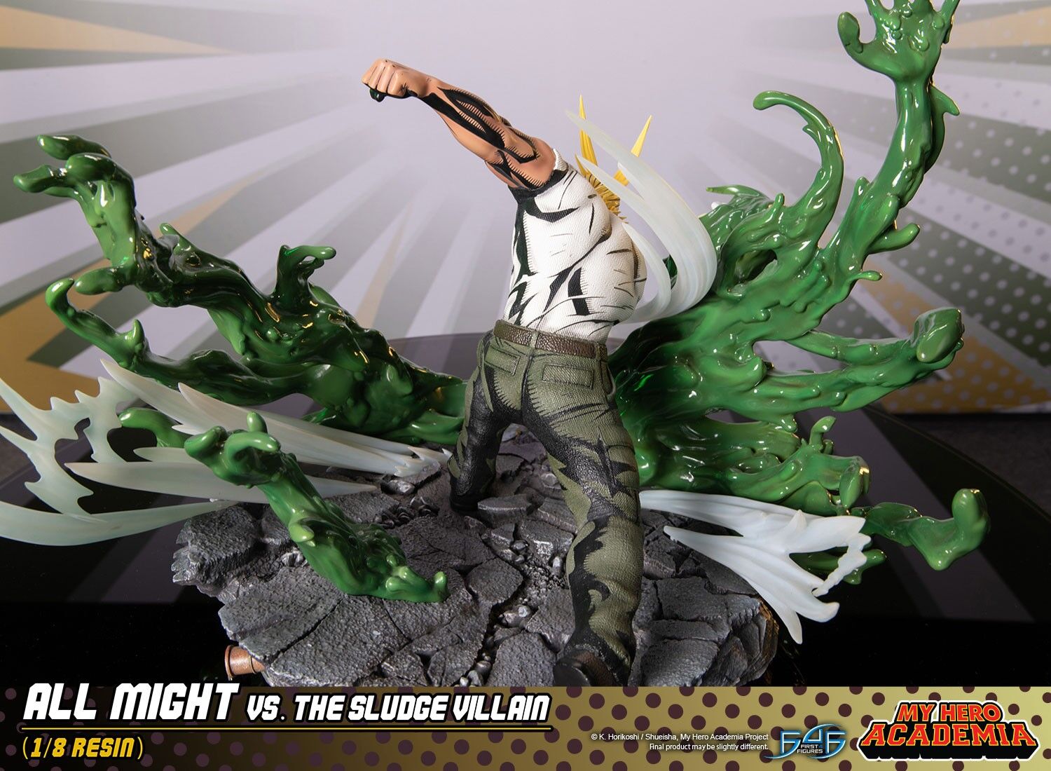 Boku no Hero Academia - All Might - Sludge Villain - 1/8 (First 4 Figures) photo 7