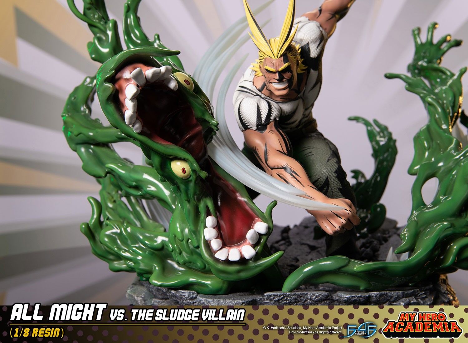 Boku no Hero Academia - All Might - Sludge Villain - 1/8 (First 4 Figures) photo 8