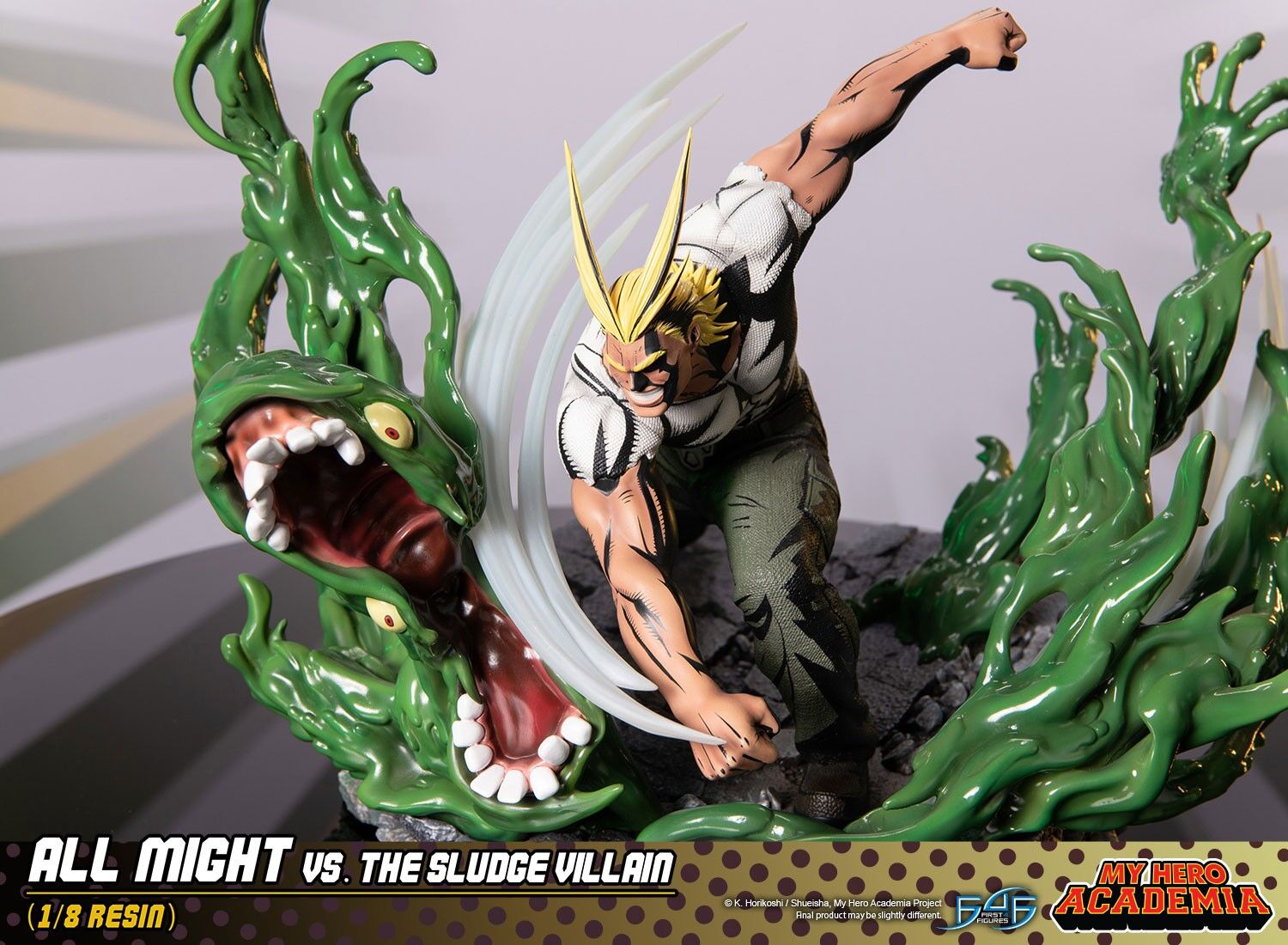 Boku no Hero Academia - All Might - Sludge Villain - 1/8 (First 4 Figures) photo 11