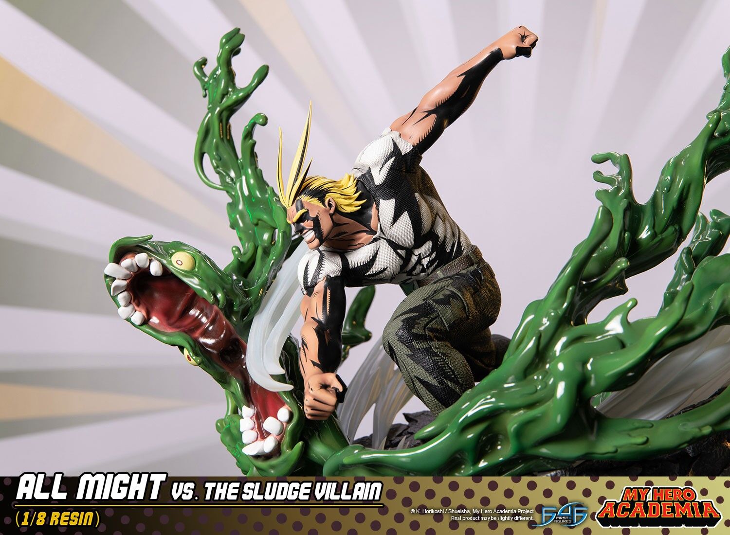 Boku no Hero Academia - All Might - Sludge Villain - 1/8 (First 4 Figures) photo 12