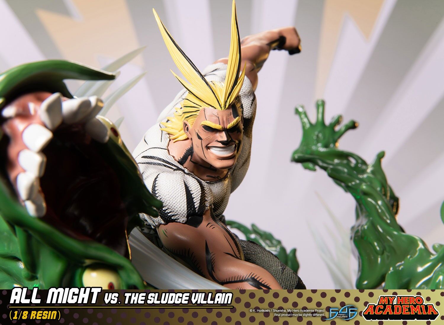 Boku no Hero Academia - All Might - Sludge Villain - 1/8 (First 4 Figures) photo 14