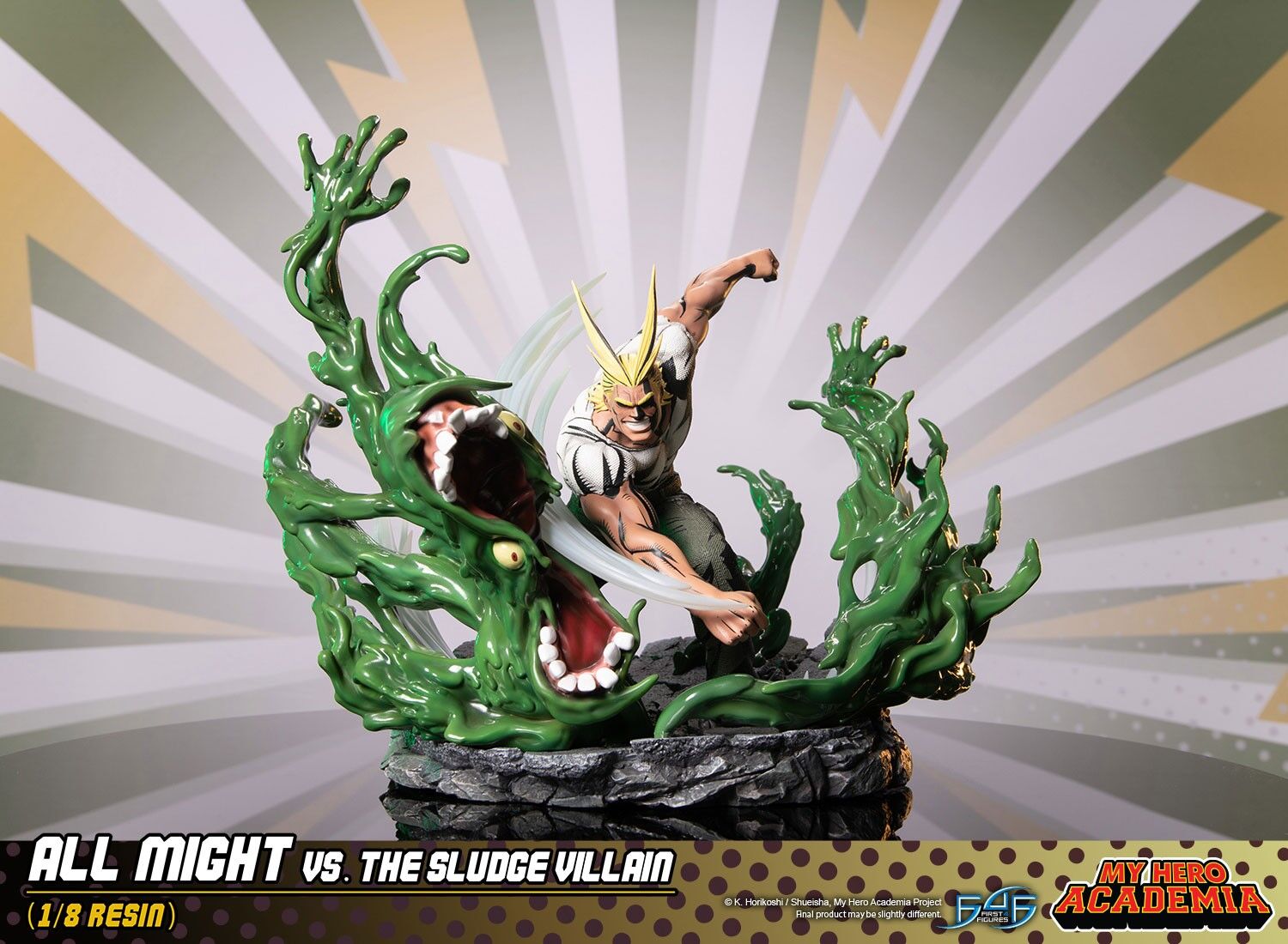 Boku no Hero Academia - All Might - Sludge Villain - 1/8 (First 4 Figures) photo 16