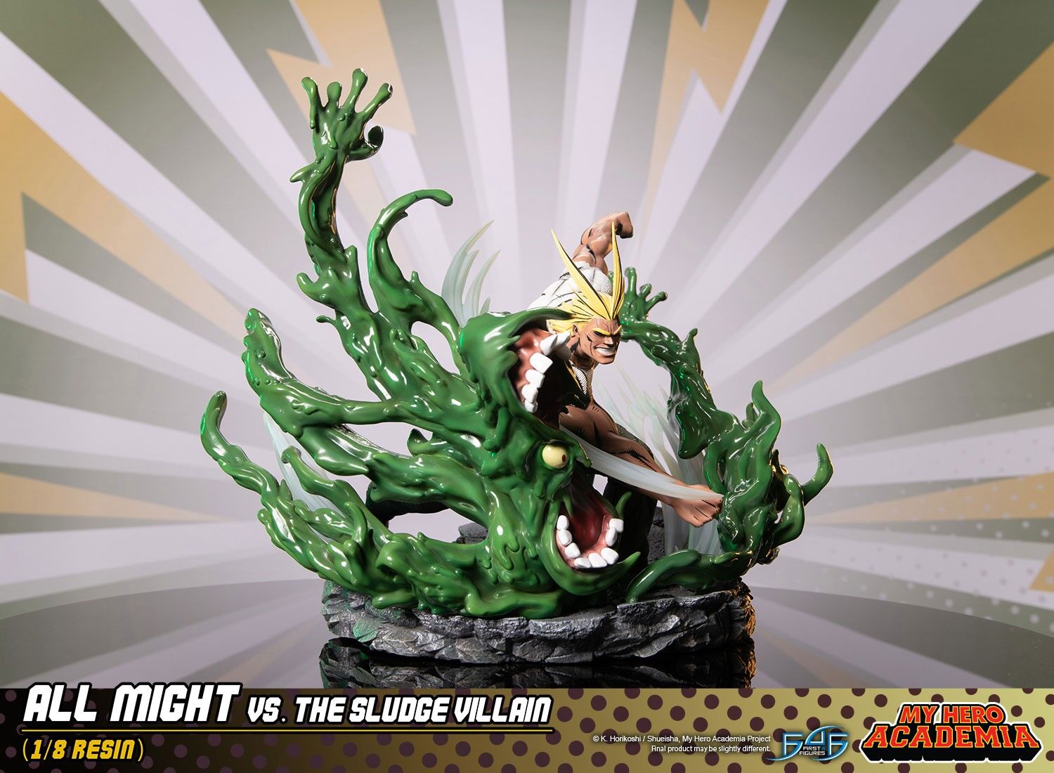 Boku no Hero Academia - All Might - Sludge Villain - 1/8 (First 4 Figures) photo 17