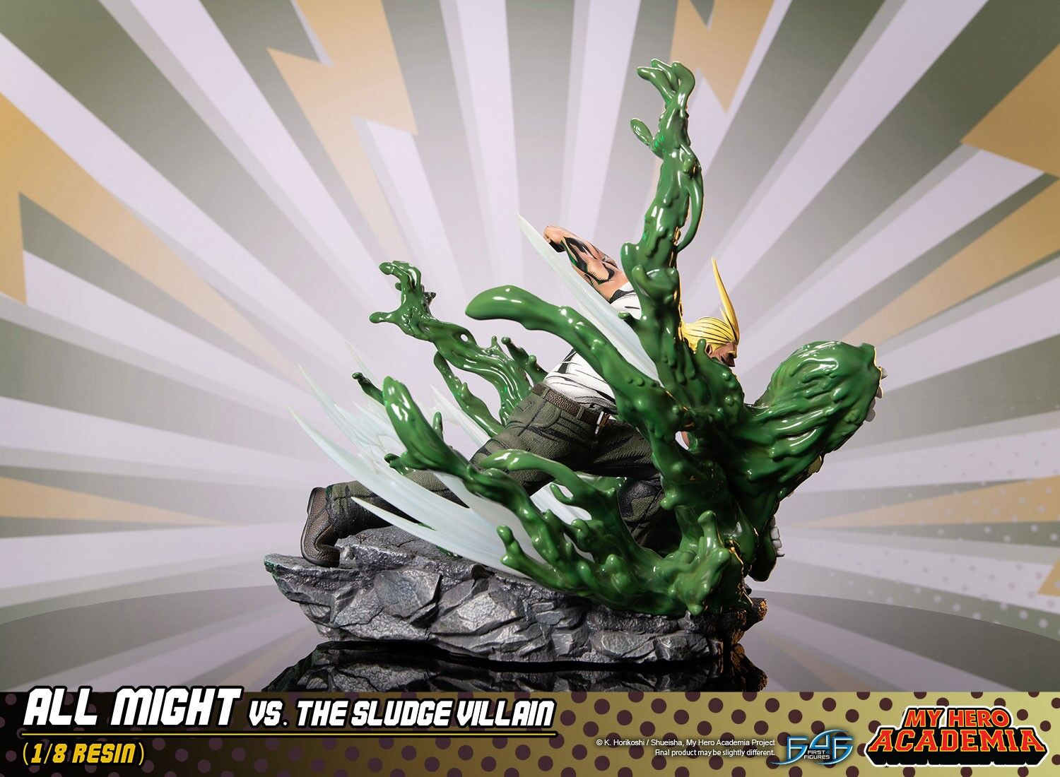 Boku no Hero Academia - All Might - Sludge Villain - 1/8 (First 4 Figures) photo 18