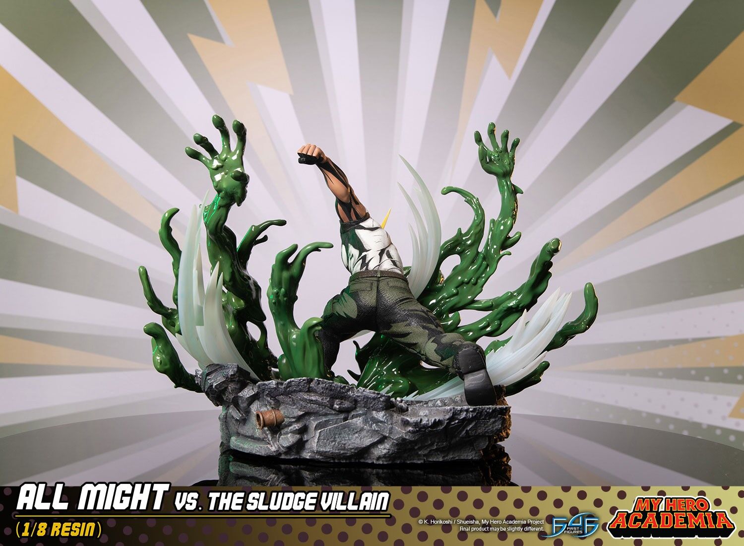 Boku no Hero Academia - All Might - Sludge Villain - 1/8 (First 4 Figures) photo 19