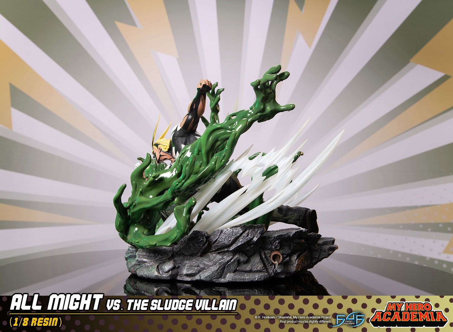 Boku no Hero Academia - All Might - Sludge Villain - 1/8 (First 4 Figures) photo 20