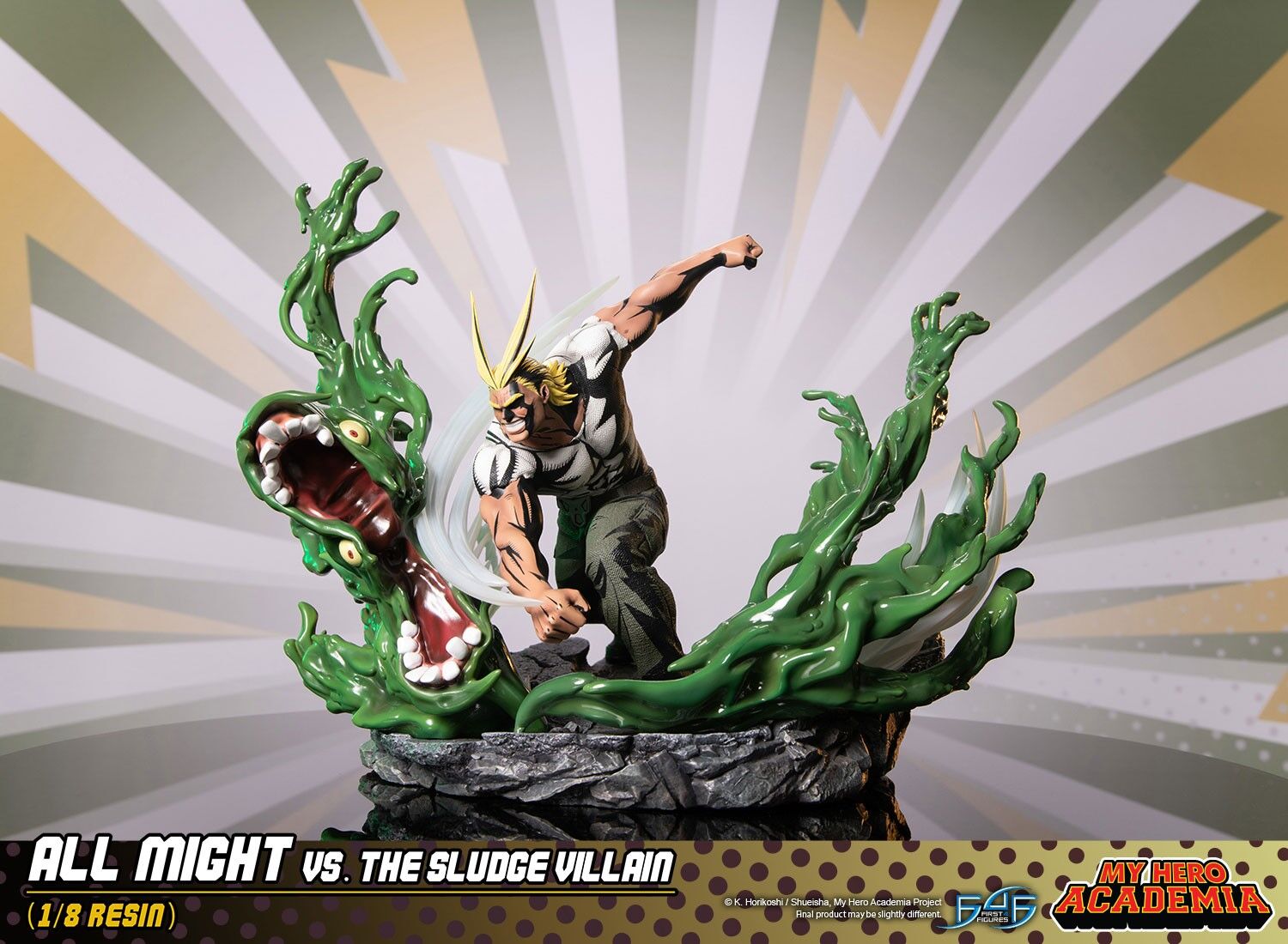 Boku no Hero Academia - All Might - Sludge Villain - 1/8 (First 4 Figures) photo 21
