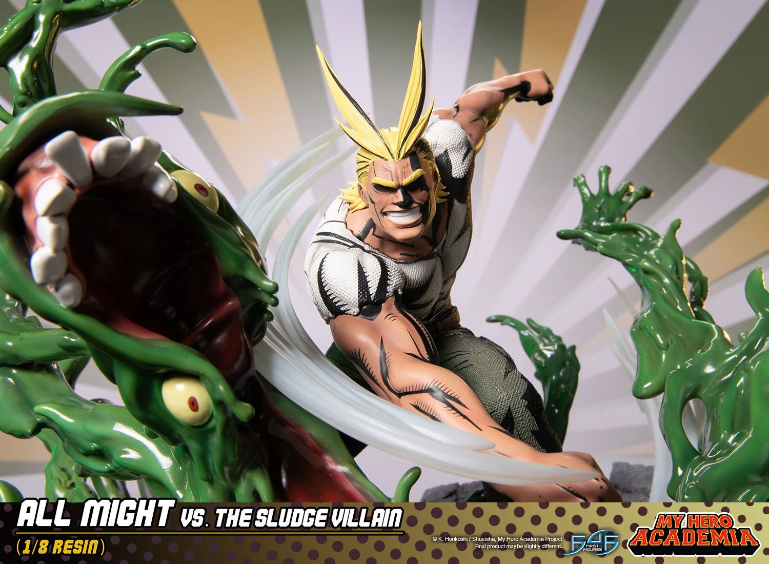 Boku no Hero Academia - All Might - Sludge Villain - 1/8 (First 4 Figures) photo 23