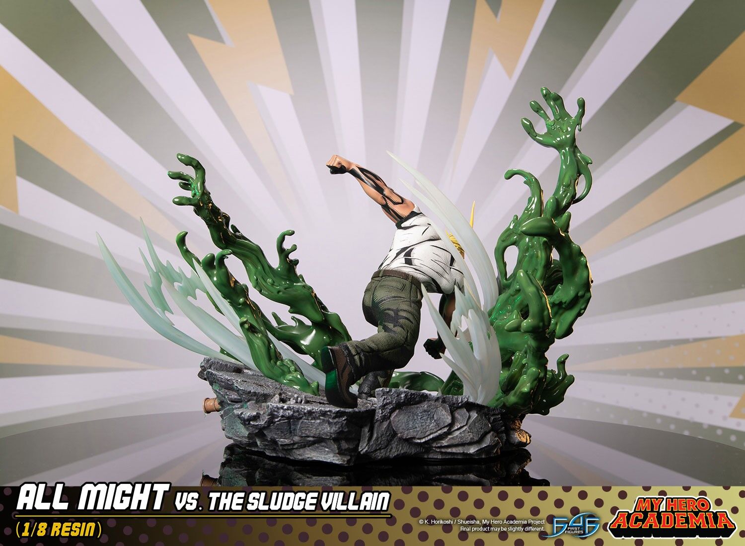 Boku no Hero Academia - All Might - Sludge Villain - 1/8 (First 4 Figures) photo 25