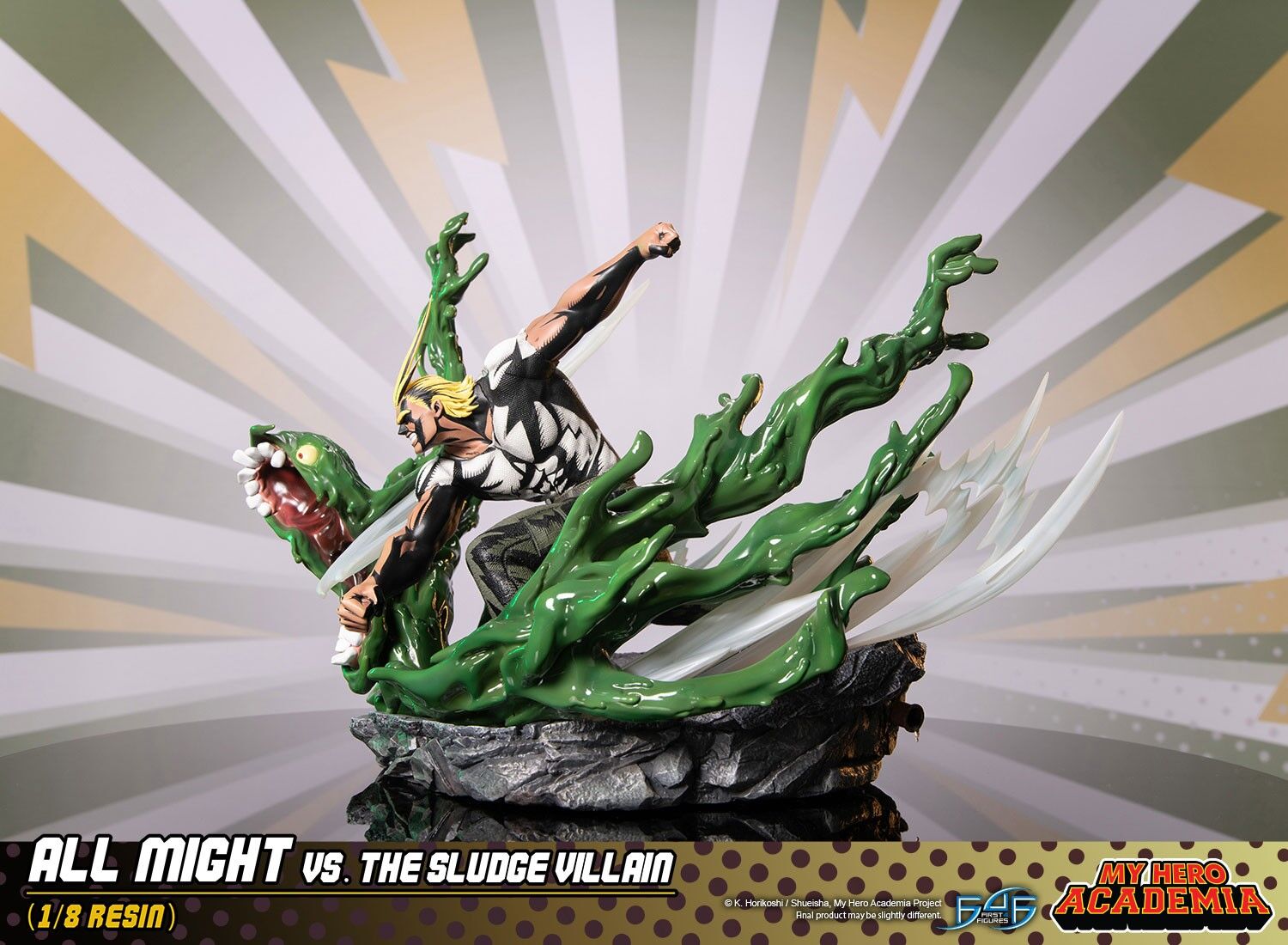 Boku no Hero Academia - All Might - Sludge Villain - 1/8 (First 4 Figures) photo 26