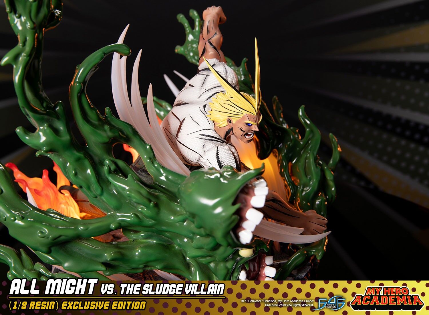 Boku no Hero Academia - All Might - Sludge Villain - 1/8 - Exclusive Edition (First 4 Figures) photo 2