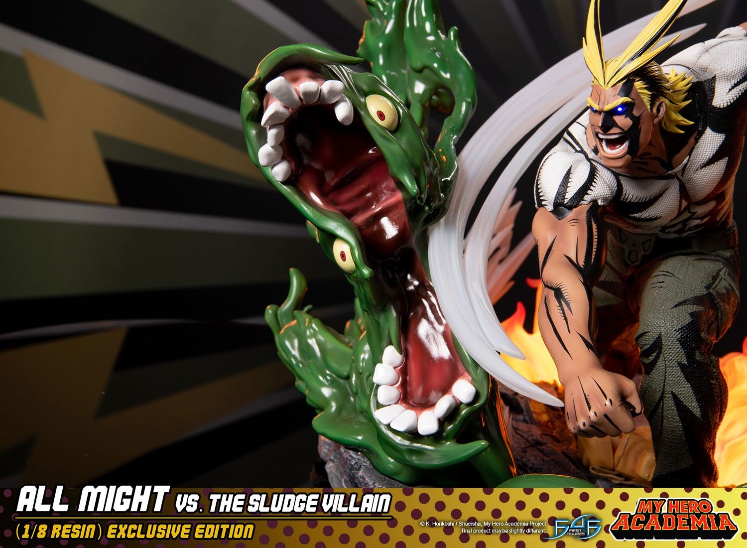 Boku no Hero Academia - All Might - Sludge Villain - 1/8 - Exclusive Edition (First 4 Figures) photo 4