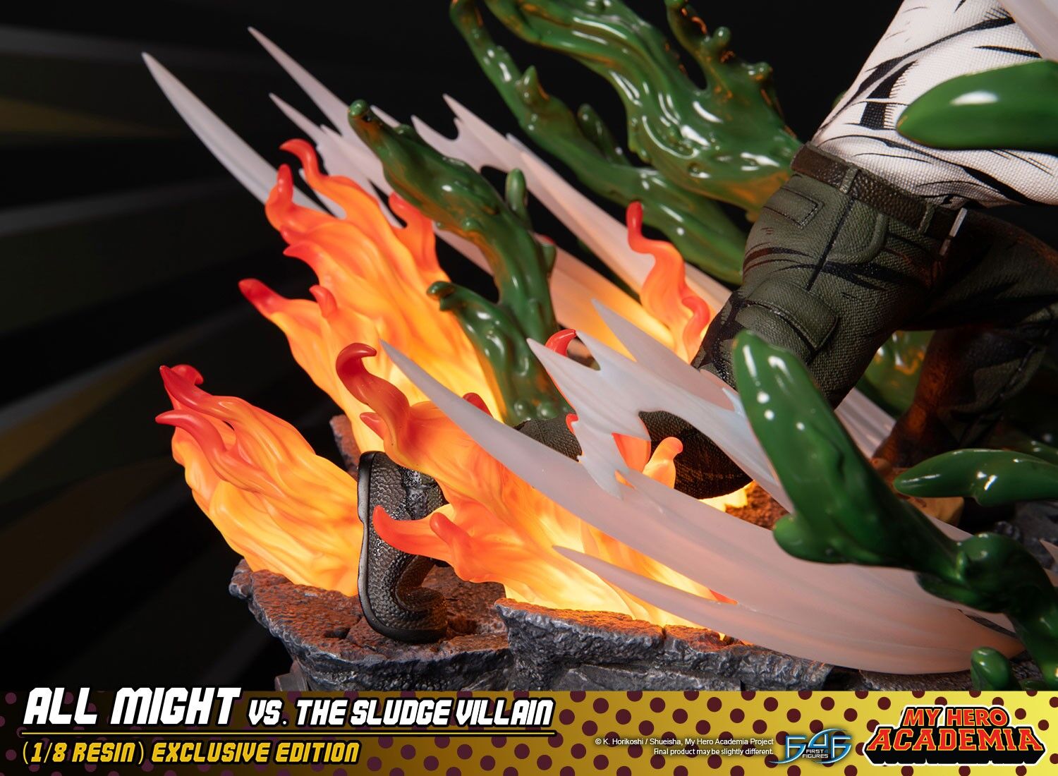 Boku no Hero Academia - All Might - Sludge Villain - 1/8 - Exclusive Edition (First 4 Figures) photo 6