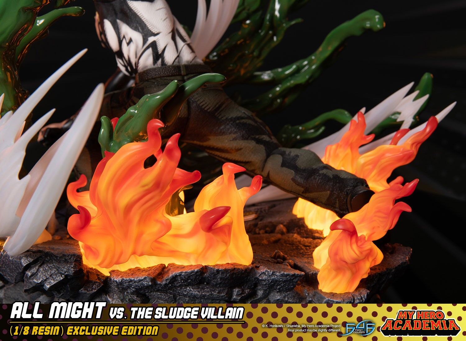 Boku no Hero Academia - All Might - Sludge Villain - 1/8 - Exclusive Edition (First 4 Figures) photo 7