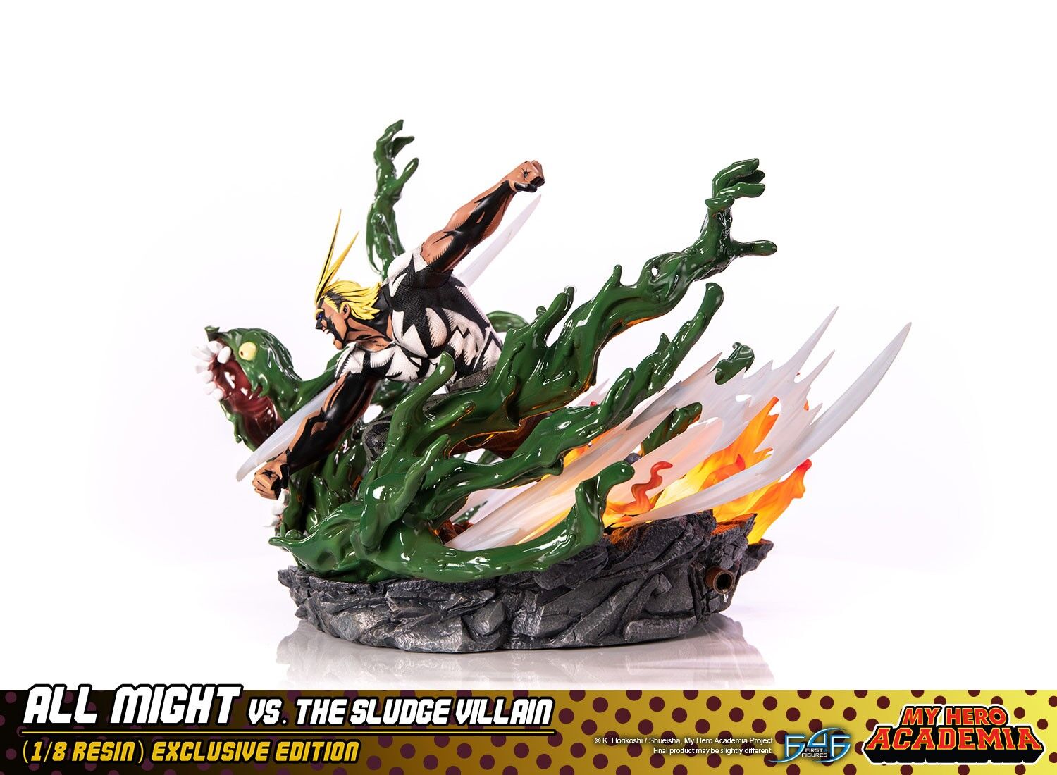 Boku no Hero Academia - All Might - Sludge Villain - 1/8 - Exclusive Edition (First 4 Figures) photo 16