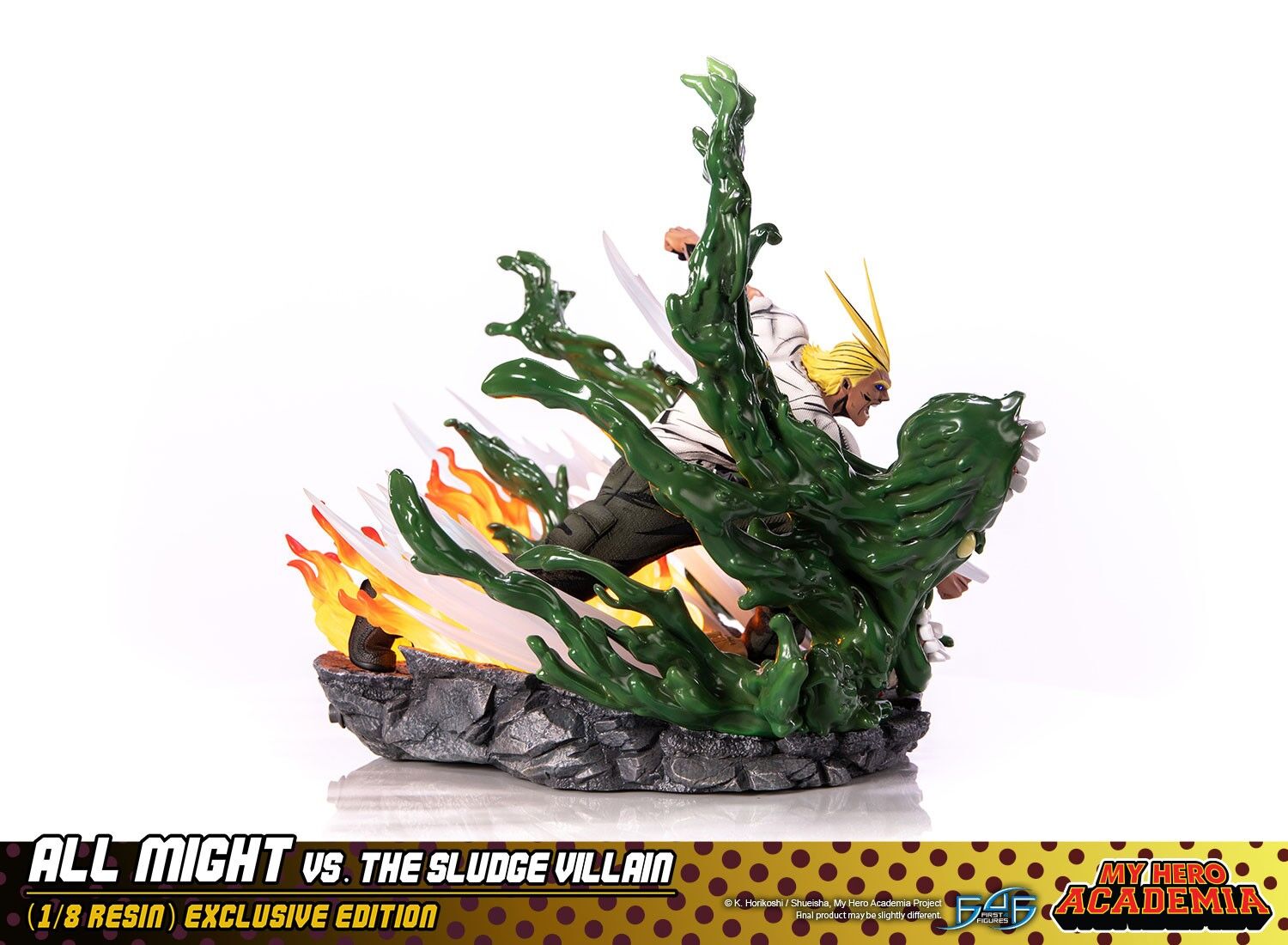 Boku no Hero Academia - All Might - Sludge Villain - 1/8 - Exclusive Edition (First 4 Figures) photo 18