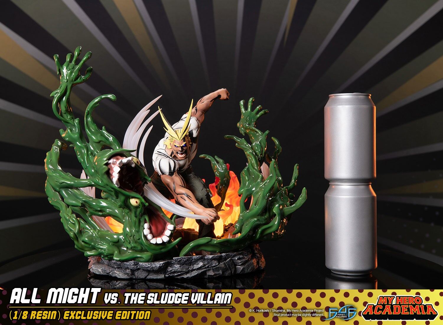Boku no Hero Academia - All Might - Sludge Villain - 1/8 - Exclusive Edition (First 4 Figures) photo 32