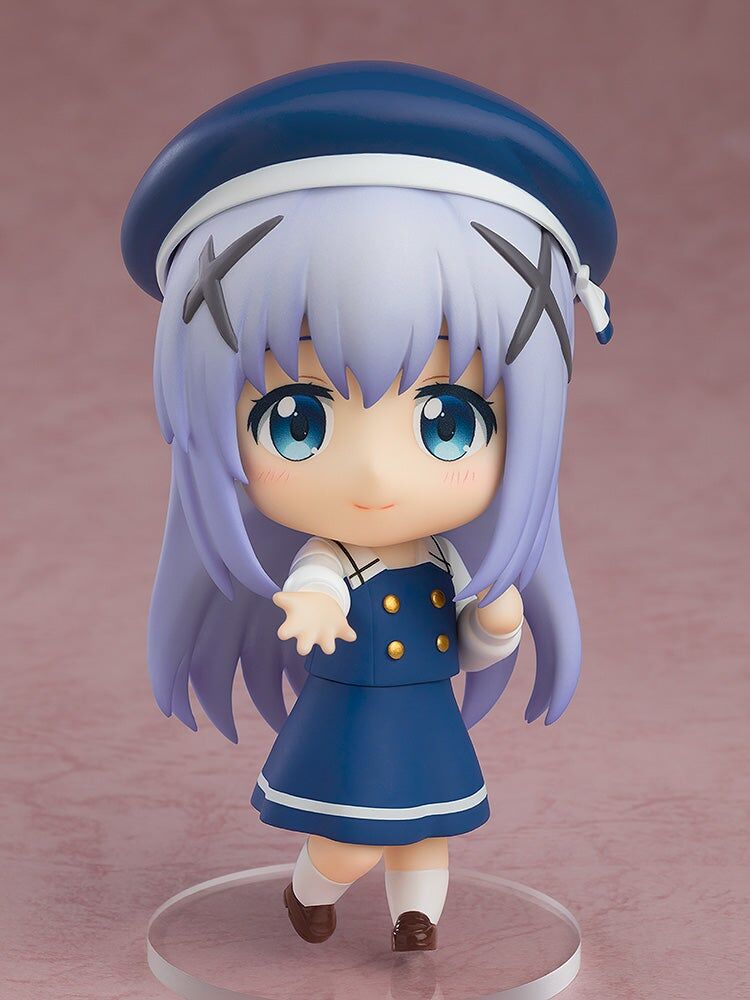 Gochuumon wa Usagi Desu ka? Bloom - Kafuu Chino - Tippy - Nendoroid (#2519) - Winter Uniform Ver. (Good Smile Company) photo 3