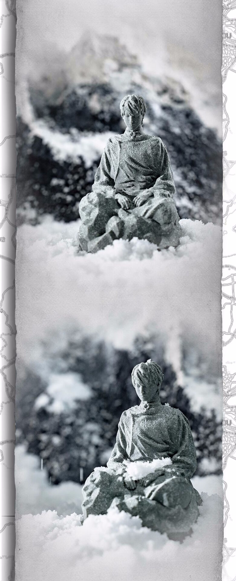 Daomu Biji - Zhang Kylin - Zhang Qiling in the snow: Stone Statue (Moe Goods) photo 10