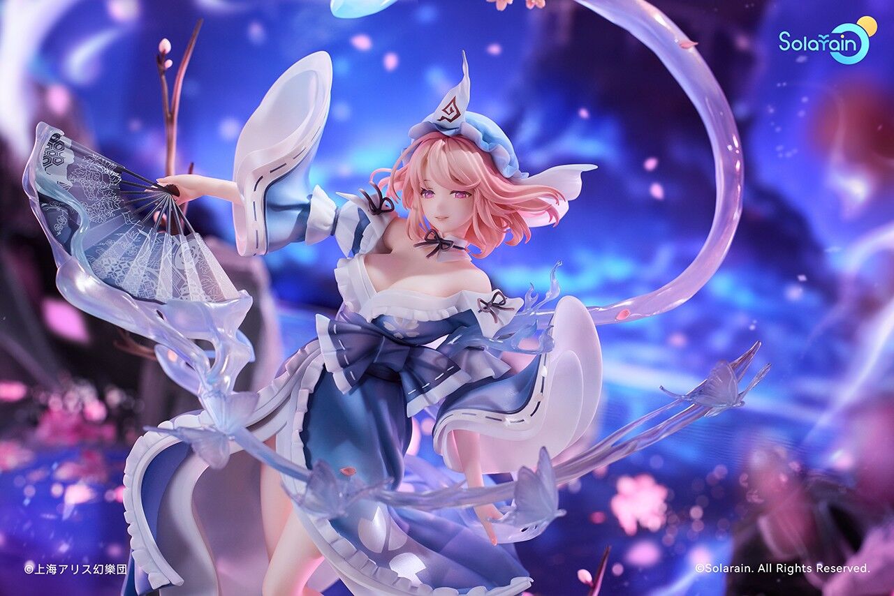 Touhou Project - Saigyouzi Yuyuko - 1/7 - Natural-Born Ghost Ver. (Solarain) photo 7
