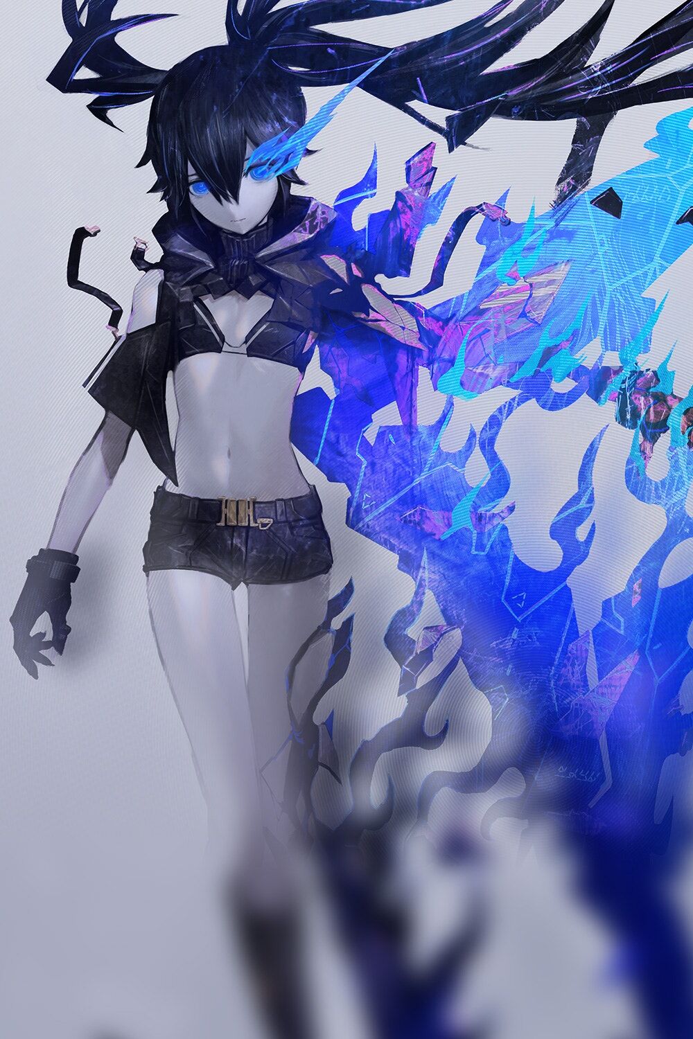 Black★★Rock Shooter: Dawn Fall - Black ★ Rock Shooter - 1/7 - Empress, Huke Ver. (Good Smile Company) photo 8