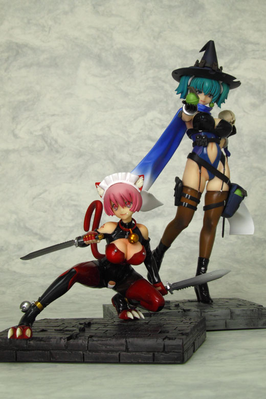 Original - Fairy Tale Figure - FairyTale Figure Villains  (#02) - Cheshire Cat - 1/7 - Heart Red Maid ver. (Lechery)