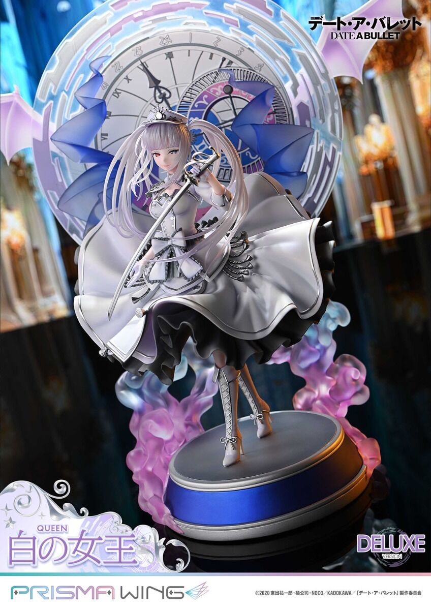 Date A Live Fragment: Date A Bullet - White Queen - Prisma Wing (PWDAB-02PDX) - 1/7 - DX Version (Prime 1 Studio) photo 12
