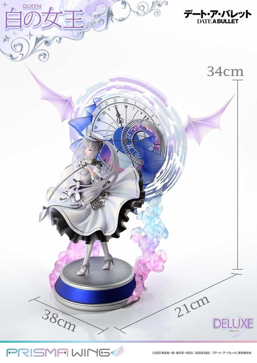 Date A Live Fragment: Date A Bullet - White Queen - Prisma Wing (PWDAB-02PDX) - 1/7 - DX Version (Prime 1 Studio) photo 21