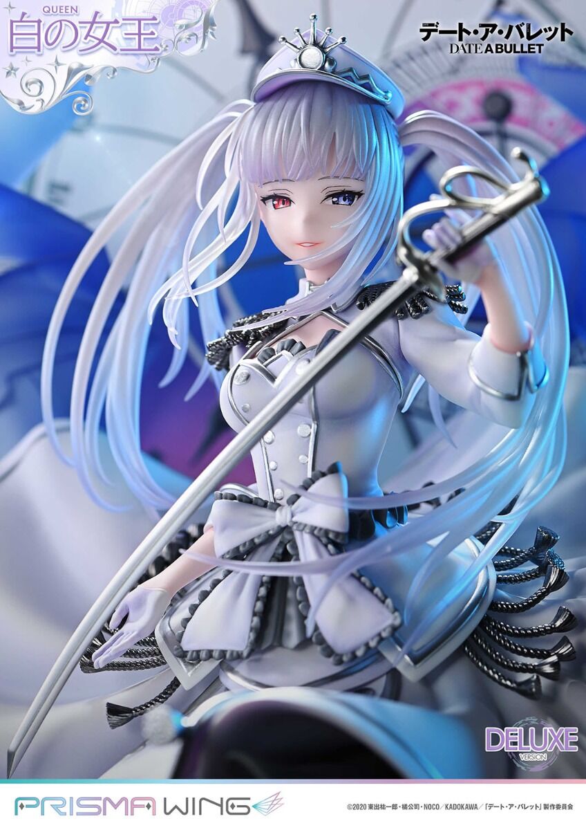 Date A Live Fragment: Date A Bullet - White Queen - Prisma Wing (PWDAB-02PDX) - 1/7 - DX Version (Prime 1 Studio) photo 25