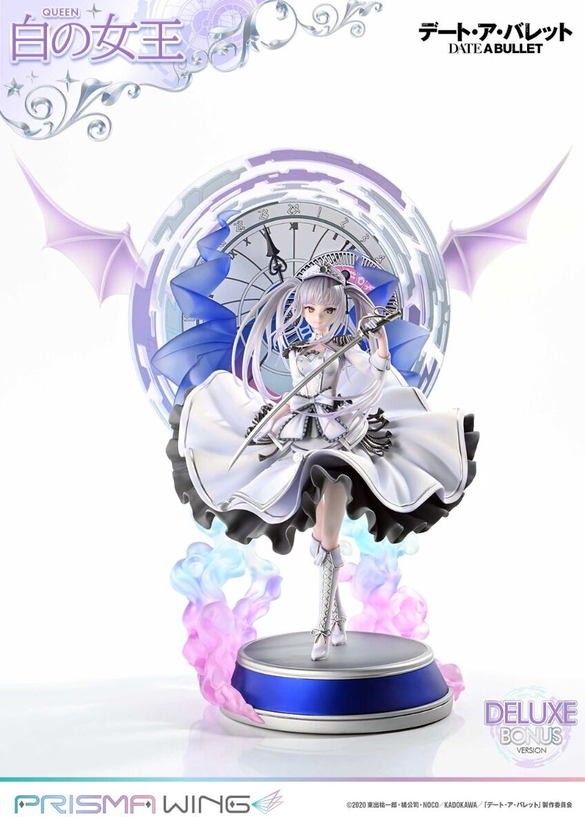 Date A Live Fragment: Date A Bullet - White Queen - Prisma Wing (PWDAB-02PDXS) - 1/7 - DX Bonus Version (Prime 1 Studio) photo 14
