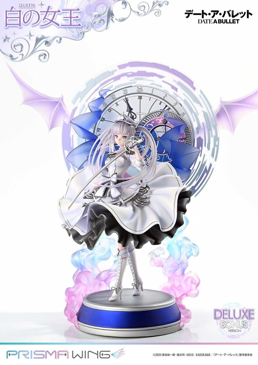 Date A Live Fragment: Date A Bullet - White Queen - Prisma Wing (PWDAB-02PDXS) - 1/7 - DX Bonus Version (Prime 1 Studio) photo 15