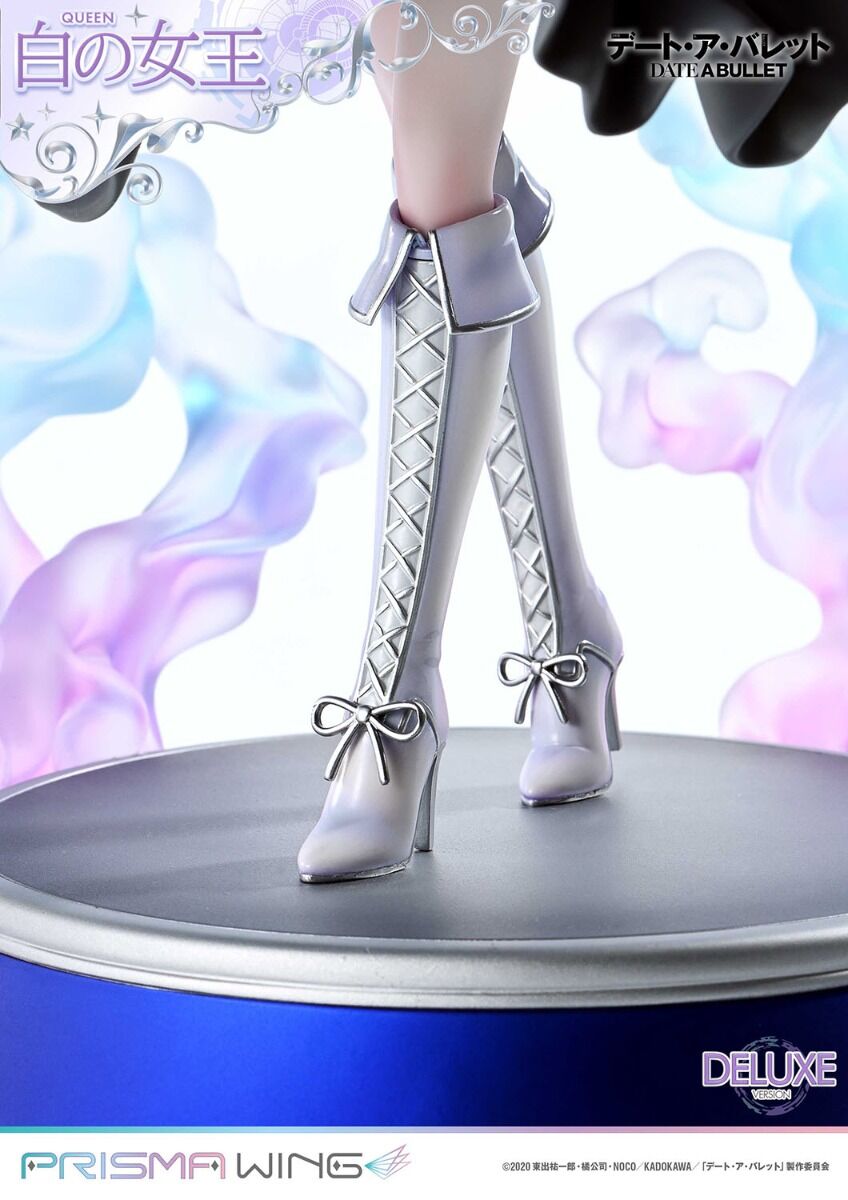Date A Live Fragment: Date A Bullet - White Queen - Prisma Wing (PWDAB-02PDXS) - 1/7 - DX Bonus Version (Prime 1 Studio) photo 37