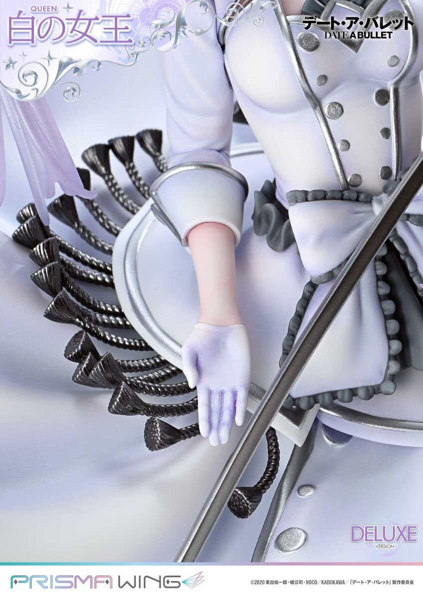 Date A Live Fragment: Date A Bullet - White Queen - Prisma Wing (PWDAB-02PDXS) - 1/7 - DX Bonus Version (Prime 1 Studio) photo 38
